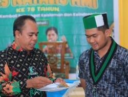 HMI komisariat TebingTinggi gelar puncak Milad Hmi ke 78