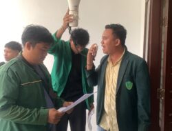 Pimpinan Daerah Ikatan Pelajar Al Washliyah Kabupaten Asahan Menggeruduk Kantor Dinas PUTR Kabupaten Asahan
