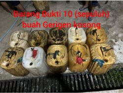 Sat Reskrim Polres Rohil, Ungkap Kasus Tindak Pidana Minyak dan Gas (Migas) di Sinaboi