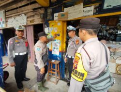 Warga Mudik Lebaran IdulFitri 2446. H, Polsek Bangko Polres Rohil Beri Tips Aman,