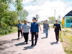 Tinjau Pelabuhan Nelayan, Wakil Bupati Rokan Hilir Kunjungan Kerja di Kecamatan Bangko