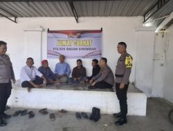 Polsek Bagan Sinembah Gelar Giat “Jumat Curhat” Bersama Masyarakat di Masjid Annur Bagan Batu