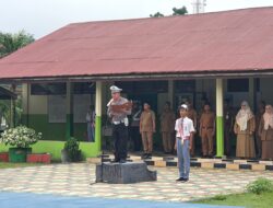 Satlantas Polres Rohil Gelar Penyuluhan, Tata Tertib Berlalu Lintas Bagi Siswa SMA N 1 TPTM