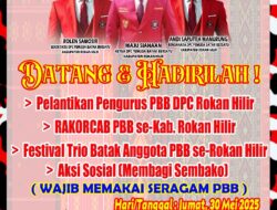 Pelantikan Pengurus DPC PBB Kabupaten Rohil Segera Digelar, Pencarian Minat dan Bakat akan Warnai Pelantikan