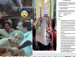 Masyarakat Menuntut PT Rapp Belum ada Kesepakatan Izin Truk tronton Bermuatan Kayu Tonase Berlebihan Bebas Melintasi di Jl Desa Tanpa Izin Membuat Warga Marah