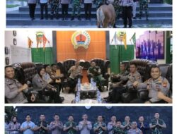 Silaturahmi Idul Adha Kapolres Kampar Pererat Sinergitas TNI-Polri