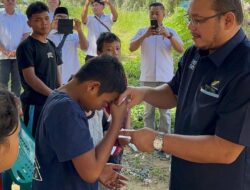 Kegiatan Sosial Kebun Sei Meranti PTPN IV Santuni Anak Yatim Dan Lomba Siadari di Bagan Batu