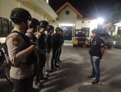 Team Raga “Polres Pelalawan Gencar Lakukan Patroli Malam, Pastikan Keamanan dan Ketertiban Masyarakat