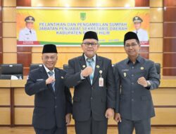 Resmi Dilantik Asisten Bupati Ferry Jadi PJ Sekda Rokan Hilir yang Baru