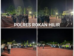 Tim RAGA Polres Rohil bersama Polsek Jajaran Gencar Patroli, Kapolres : Tak Ada Ruang Premanisme