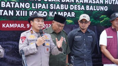 Polda Riau Tegaskan Komitmen Green Policing, Tindak Tegas Perusakan Hutan