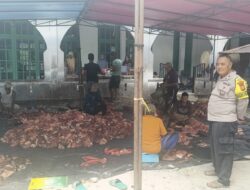 Pelaksanaan Qurban di Desa Pasir Indah Berjalan Lancar dan Tertib