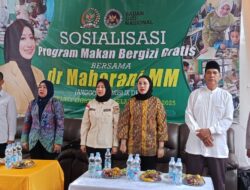 Dr. Maharani,MM Anggota DPR RI Komisi IX Sosialisasikan Program Makan Bergizi Gratis di Rokan Hilir
