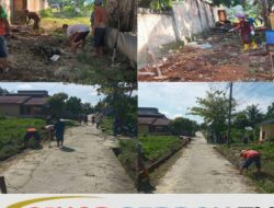 Syamsul, Ketua RT 05 Gang Dua Putra Kerinci Timur, Gelar Gotong Royong Bersama Warga