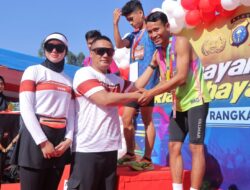 Peringati HUT Bhayangkara ke 79 Tahun 2025, Polres Rohil Gelar Bhayangkara Run Goes To Riau Bhayangkara Run 2025