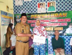Pemerintah Pekon Sumber Agung Kecamatan Ngambur Salurkan BLT/DD Tahap Ke 1 Dan Tahap Ke-2 Kepada 5 KPM