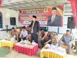 Reses Masa Sidang lll Tahun 2025, Suyadi,SP DPRD Provinsi Riau Jemput Aspirasi Masyarakat