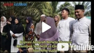 Koperasi Anugrah Beserta Anggota  Kelompok Sembeli 15 Ekor Sapi Kurban Pasca Idhul Adha 1446 H
