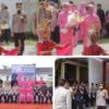 Kapolres Pesisir Barat Sambut Kunjungan Kerja Kapolda Lampung di Polres Pesisir Barat