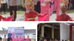 Kapolres Pesisir Barat Sambut Kunjungan Kerja Kapolda Lampung di Polres Pesisir Barat