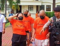 Tujuh Orang Begundal Pemalsu Sertifikat Tanah di Tanjungpinang, Diboyong ke Polda Kepri 