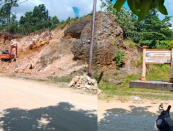 Abu Berterbangan dan Lumpur Membuat warga Setempat dan Pemakai Jalan Raya Resah