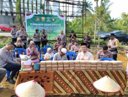 Polsek Bagan Sinembah Bersama Ponpes Al Majidiyah Gelar Penanaman Jagung Serentak Dukung Ketahanan Pangan Nasional