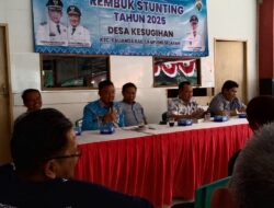 Membangun Generasi Emas Rembuk Stunting Di Desa Kesugihan Kecamatan Kalianda