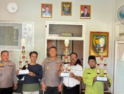Kapolsek Bagan Sinembah AKP Bonardo Purba Gelar Lomba Gapura Indah Meriahkan HUT RI Ke 80