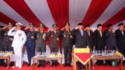 Semarak HUT Ke – 80 RI, Danrem 031/WB Hadiri Upacara di Kantor Gubernur Riau