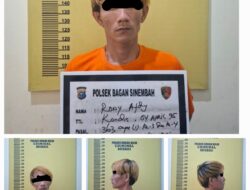 POLSEK BAGAN SINEMBAH AMANKAN PELAKU PENCURIAN SEPEDA MOTOR