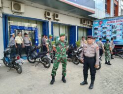 Polsek Bagan Sinembah dan Koramil 03 Bagan Sinembah Kab.Rokan Hilir Tingkatkan Patroli Gabungan Pasca Unjuk Rasa di Jakarta