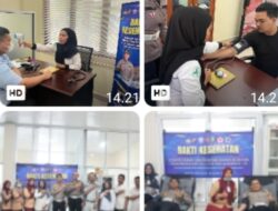 Sambut Hut Lalin Bhayangkara ke 70, Gelar Bhakti Kesehatan dan Donor Darah