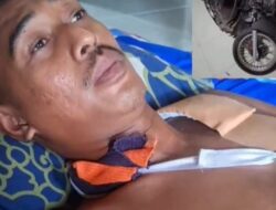 Sial.. Sudahlah Dihadang Begal, Mau Kabur Malah Tabrak Tiang