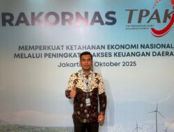 Wakil Bupati Labura. Hadiri Rakornas TPAKD 2025