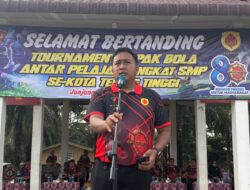 Semarak HUT ke-80 Korps Brimob Polri, 25 Tim Sepak Bola Tingkat Pelajar SMP Se-Kota Tebing Tinggi