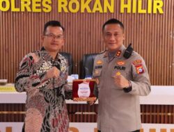 Kapolres Terima Silaturahmi, Pengurus Musyawarah Kerja Kepala Sekolah (MKKS) Tingkat SMA