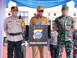 POLRES ROHIL LAKSANAKAN APEL 3 PILAR OPERASI “LILIN 2025” GUNA KEAMANAN NATARU