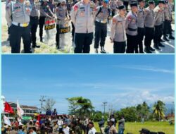 Unjuk Rasa Damai Koalisi Media, LSM dan Ormas dalam Nenyampaikan Aspirasi Ke Pemda Pesibar