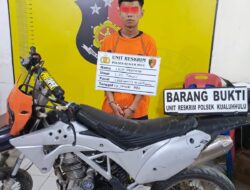 Unit Reskrim Polsek Kualuh Hulu Melakukan  Penangkapan Tindak Pidana Pencurian.