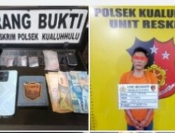 Ungkap Kasus Penyalahgunaan Narkotika Seorang Pria Di ciduk Polisi