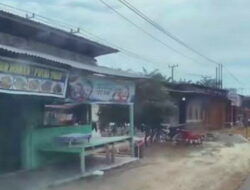 Pendirian bangunan Liar Diduga Tanpa izin Kian Marak di Ruang Milik Jalan Rantau Bais