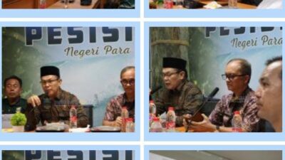 SEKDA PESISIR BARAT TEDI ZADMIKO IKUTI RAPAT KOORDINASI VIRTUAL DENGAN KANTOR STAF KEPRESIDENAN RI