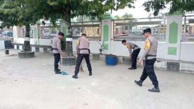 Polsek Bagan Sinembah Laksanakan Kurve di Tempat Ibadah, Wujudkan Lingkungan Bersih dan Nyaman