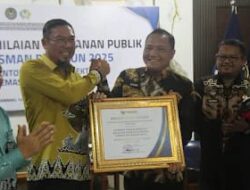 Lapas Pasir Pangarayan Raih Nilai Sangat Baik Dalam Penjalan Malad Minitrasi Pelayanan publik 2025 dari Ombudsman RI perwakilan Riau