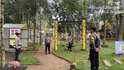 POLSEK BAGAN SINEMBAH LAKSANAKAN PATROLI TEMPAT KERAMAIAN, CIPTAKAN RASA AMAN BAGI MASYARAKAT