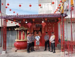 Polsek Bagan Sinembah Laksanakan Patroli Vihara dan Klenteng Saat Perayaan Imlek 2577