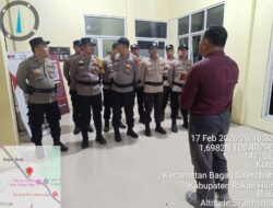 Polsek Bagan Sinembah Gelar KRYD, Situasi Kamtibmas Terpantau Aman dan Kondusif