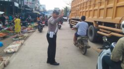 Polsek Bagan Sinembah Laksanakan Strong Point Pagi, Arus Lalu Lintas Lancar dan Kondusif