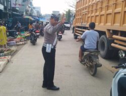 Polsek Bagan Sinembah Laksanakan Strong Point Pagi, Arus Lalu Lintas Lancar dan Kondusif
